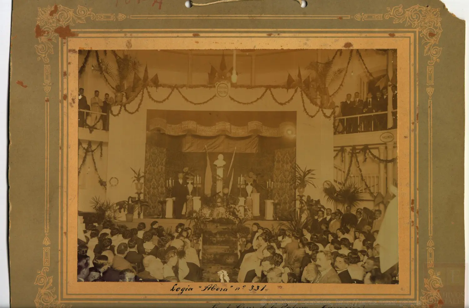  Velada literaria en el Circo de Marte 